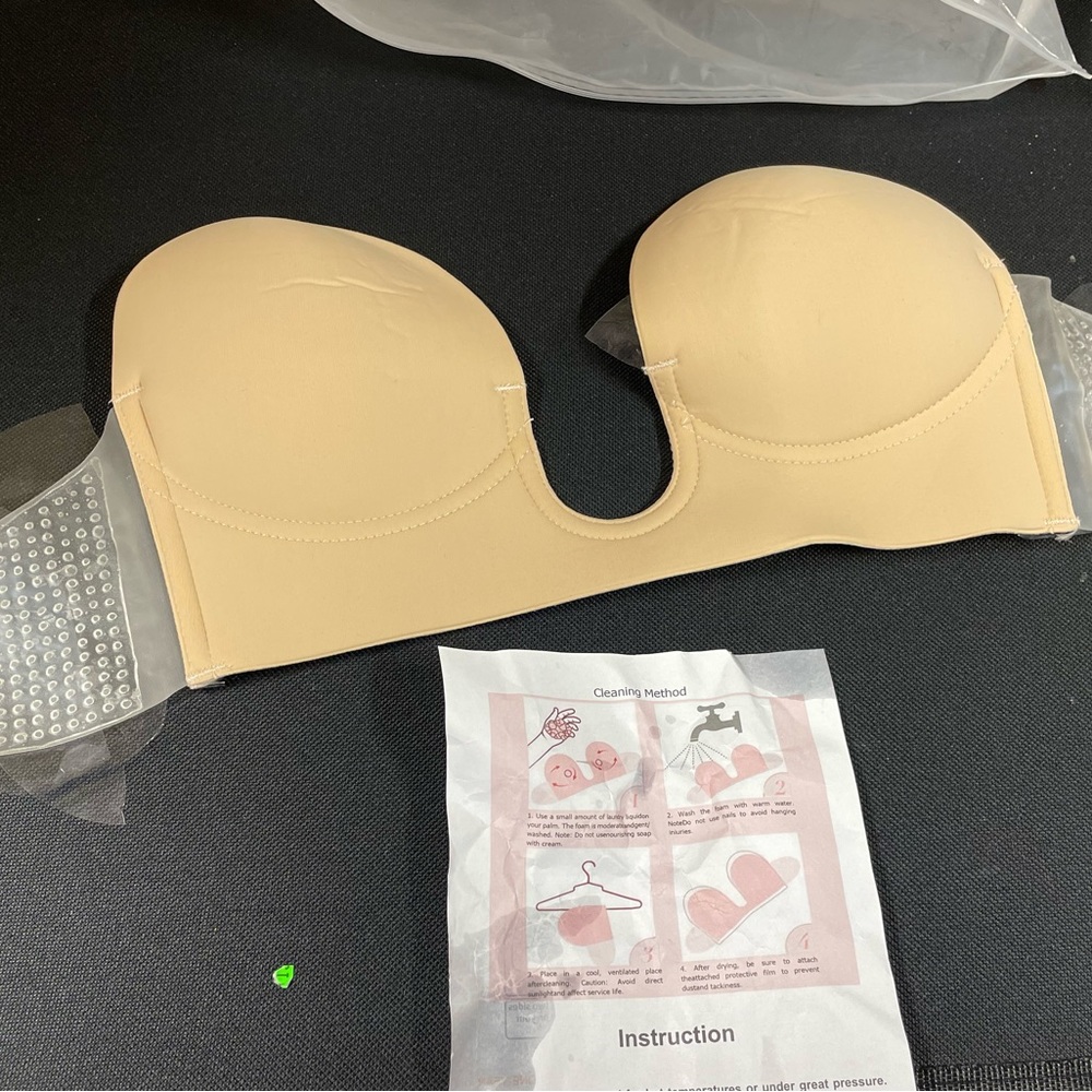 Push-up strap bra